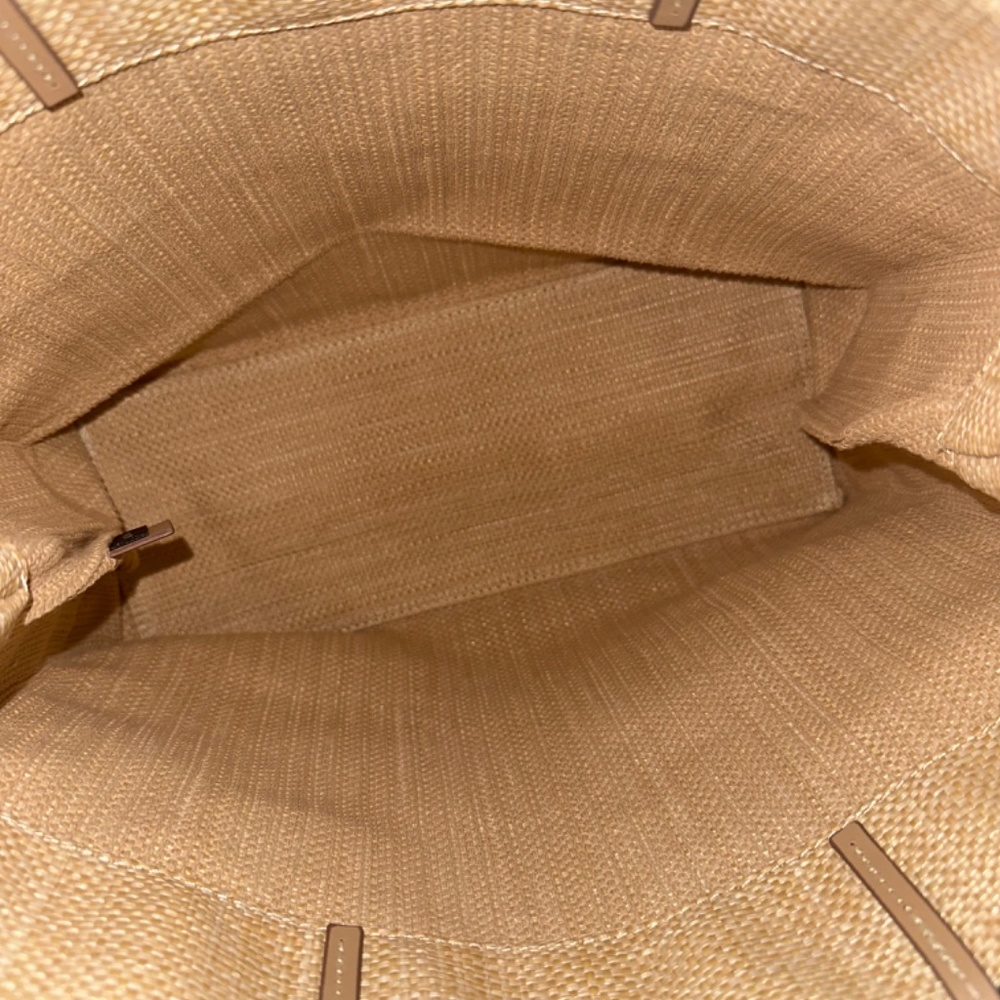 Authentic Prada Raffia Beige Limited Edition New … - image 6